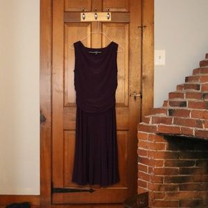 Elegant Purple Dress